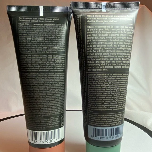 Tweak’d by Nature. Restore & Rise & Shine. NWT. - Picture 2 of 4